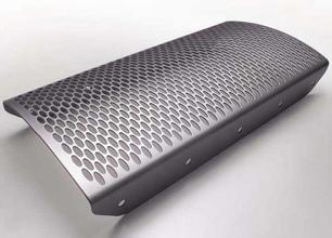 Perforated aluminum sheet